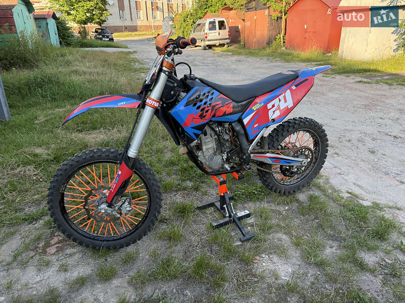 Мотоцикл Кросс KTM 250 SX-F 2008 в 