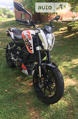 Мотоцикл Классик KTM Duke 125 2014 в Хусте