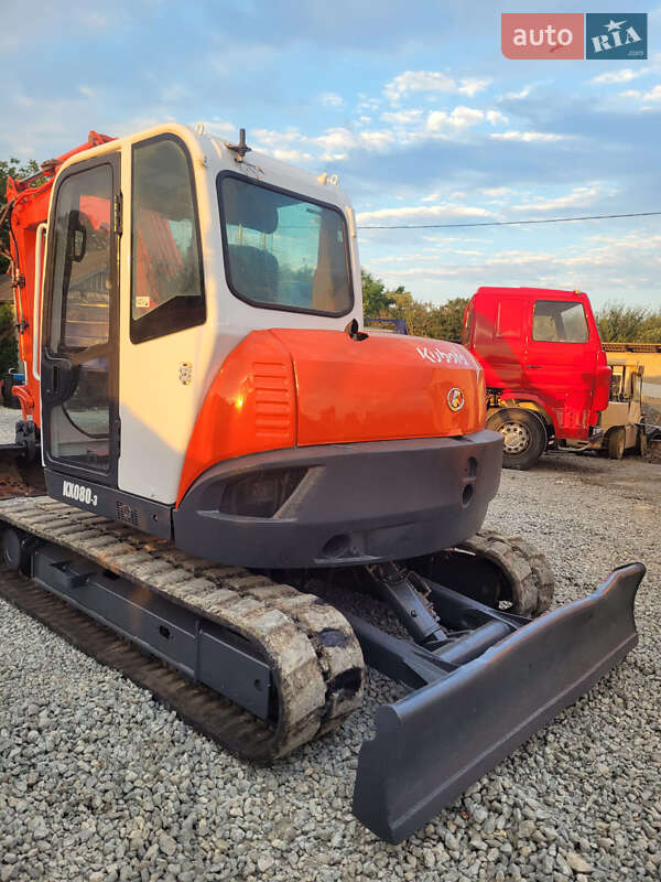 Миниэкскаватор Kubota KX 080-4 2011 в Недобоевцах