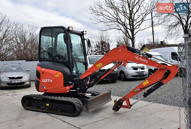 Міні-екскаватор Kubota U27-4 2020 в Дрогобичі