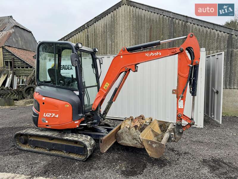 Миниэкскаватор Kubota U27-4 2018 в Киеве