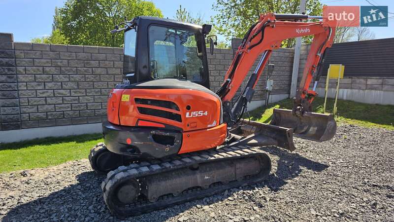 Міні-екскаватор Kubota U55-4 2017 в Луцьку