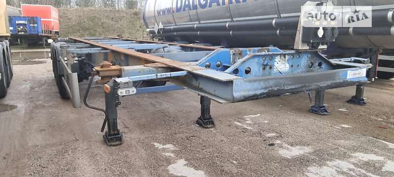 Контейнеровоз напівпричіп L.A.G. Kipper 2006 в Запоріжжі