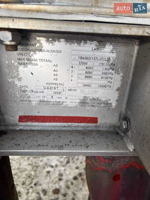 Битумовоз LAG 0-3-375L 2008 в Черновцах