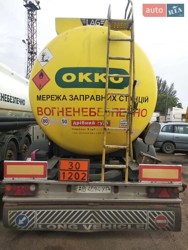 Цистерна полуприцеп LAG 0-3-39 2008 в Гребенках