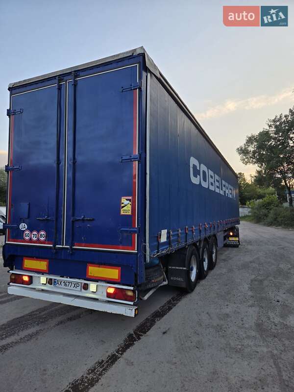 Тентований борт (штора) - напівпричіп LAG 0-3-39 1998 в Києві фото 3 Тентований борт (штора) - напівпричіп LAG 0-3-39 1998 в Києві