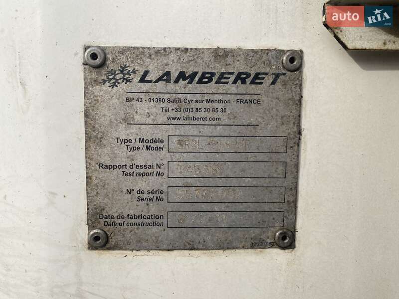 Рефрижератор полуприцеп Lamberet LVFS 2011 в Хмельницком фото 12 Рефрижератор полуприцеп Lamberet LVFS 2011 в Хмельницком