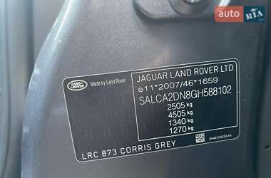 Внедорожник / Кроссовер Land Rover Discovery Sport 2016 в 