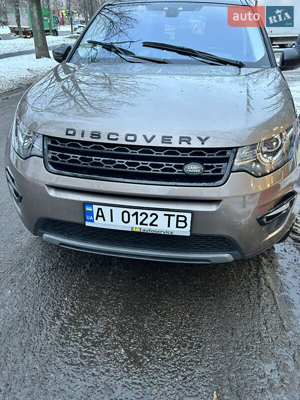 Внедорожник / Кроссовер Land Rover Discovery Sport 2016 в Броварах