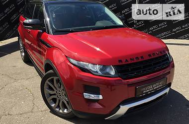 Внедорожник / Кроссовер Land Rover Range Rover Evoque 2012 в Киеве