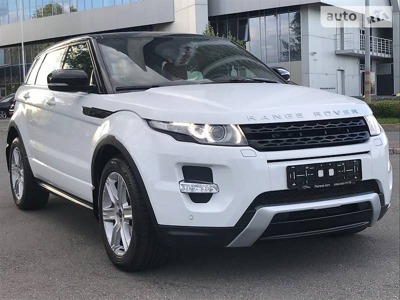 Внедорожник / Кроссовер Land Rover Range Rover Evoque 2012 в Киеве