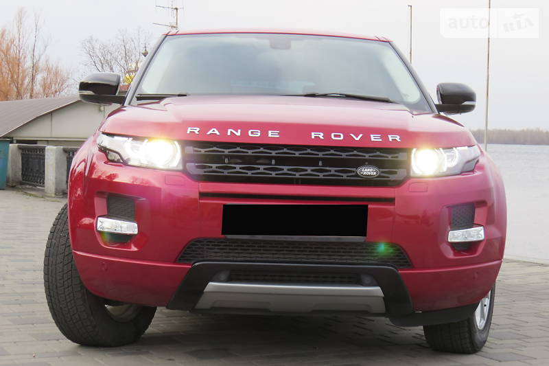 Позашляховик / Кросовер Land Rover Range Rover Evoque 2013 в 