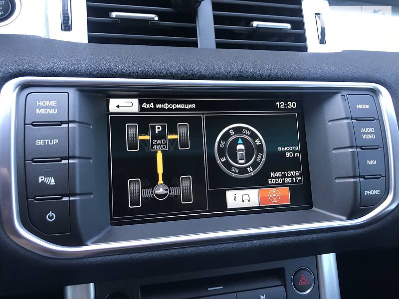 Позашляховик / Кросовер Land Rover Range Rover Evoque 2014 в Одесі