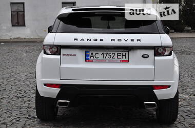 Позашляховик / Кросовер Land Rover Range Rover Evoque 2012 в Луцьку