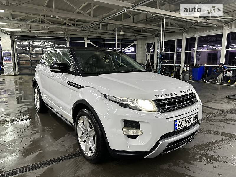 Внедорожник / Кроссовер Land Rover Range Rover Evoque 2013 в Луцке