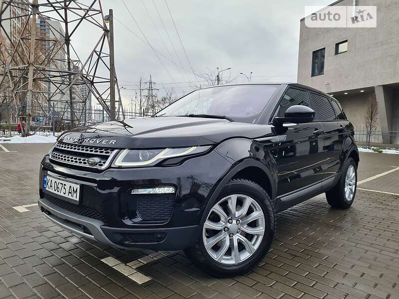 Внедорожник / Кроссовер Land Rover Range Rover Evoque 2017 в Киеве