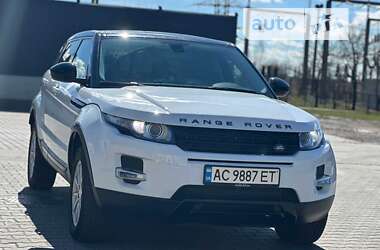 Позашляховик / Кросовер Land Rover Range Rover Evoque 2013 в Луцьку