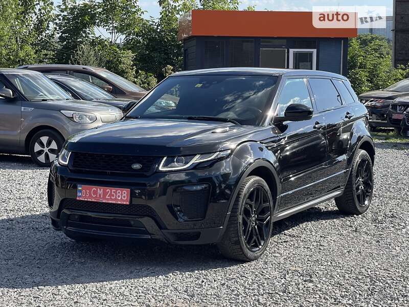 Позашляховик / Кросовер Land Rover Range Rover Evoque 2016 в Рівному