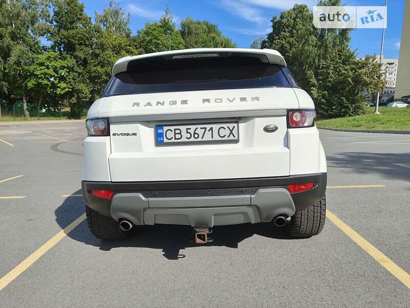 Внедорожник / Кроссовер Land Rover Range Rover Evoque 2012 в Чернигове