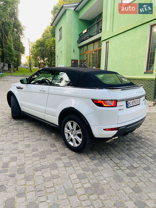 Кабриолет Land Rover Range Rover Evoque 2017 в Залещиках