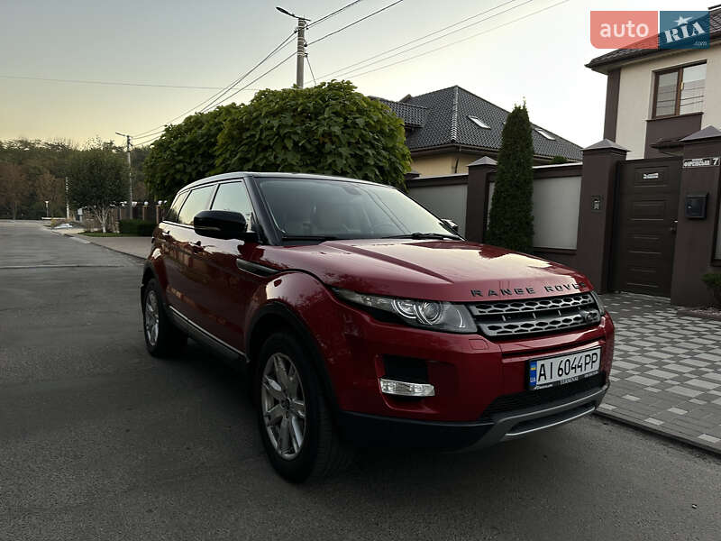 Позашляховик / Кросовер Land Rover Range Rover Evoque 2012 в Львові