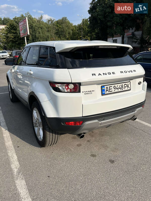 Внедорожник / Кроссовер Land Rover Range Rover Evoque 2013 в Днепре