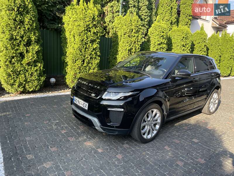 Позашляховик / Кросовер Land Rover Range Rover Evoque 2016 в Ужгороді