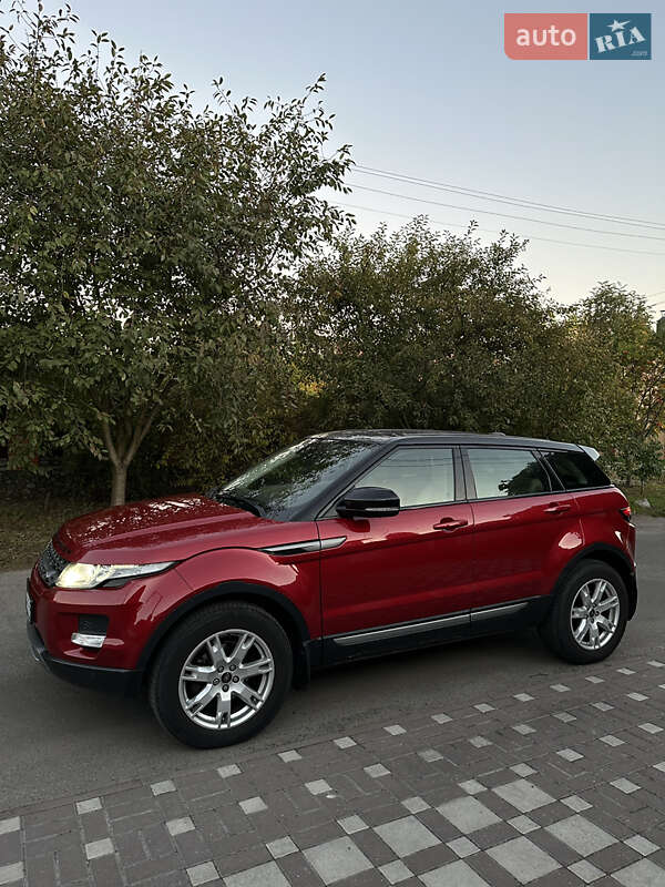 Позашляховик / Кросовер Land Rover Range Rover Evoque 2012 в Львові