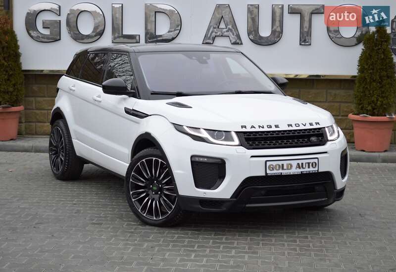 Позашляховик / Кросовер Land Rover Range Rover Evoque 2016 в Одесі