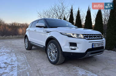 Позашляховик / Кросовер Land Rover Range Rover Evoque 2011 в Бучачі