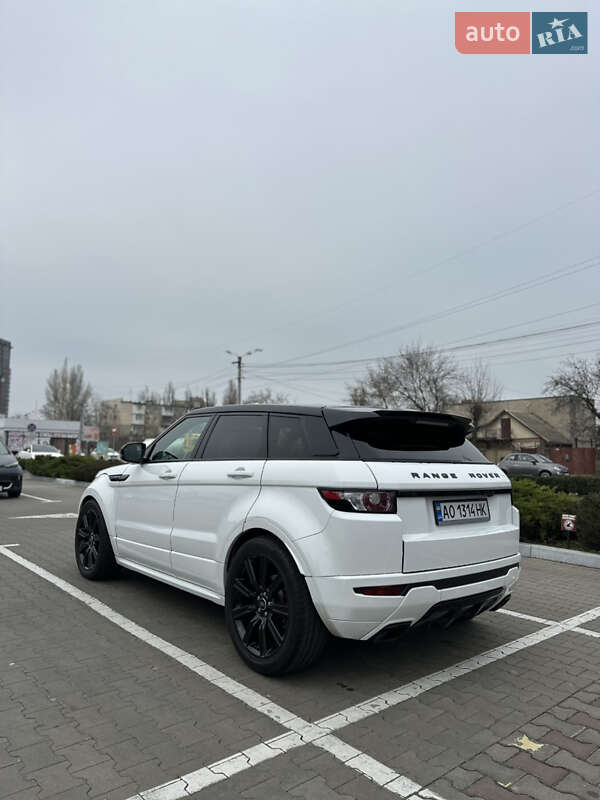 Внедорожник / Кроссовер Land Rover Range Rover Evoque 2013 в Одессе фото 6 Внедорожник / Кроссовер Land Rover Range Rover Evoque 2013 в Одессе