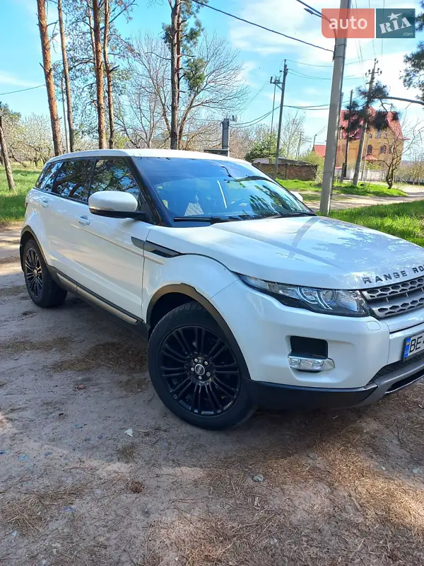 Позашляховик / Кросовер Land Rover Range Rover Evoque 2013 в 