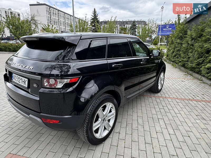 Внедорожник / Кроссовер Land Rover Range Rover Evoque 2013 в Ужгороде