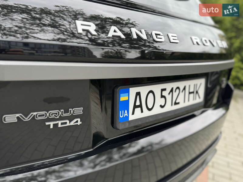 Внедорожник / Кроссовер Land Rover Range Rover Evoque 2013 в Ужгороде