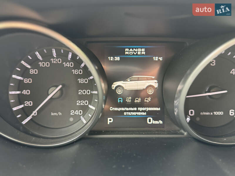 Внедорожник / Кроссовер Land Rover Range Rover Evoque 2013 в Ужгороде