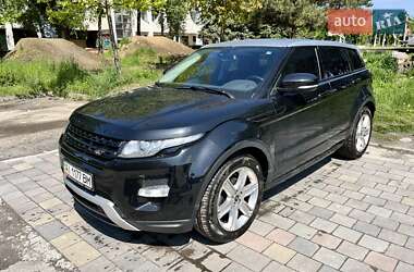 Позашляховик / Кросовер Land Rover Range Rover Evoque 2012 в Львові