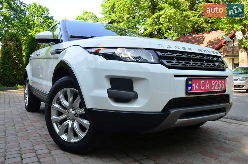 Внедорожник / Кроссовер Land Rover Range Rover Evoque 2015 в Трускавце