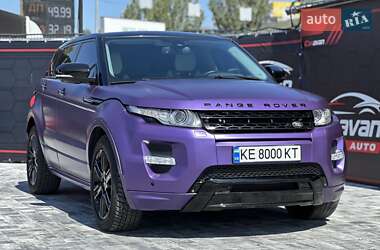 Внедорожник / Кроссовер Land Rover Range Rover Evoque 2013 в Днепре