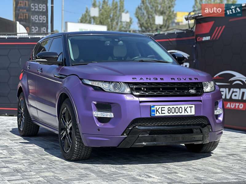 Внедорожник / Кроссовер Land Rover Range Rover Evoque 2013 в 