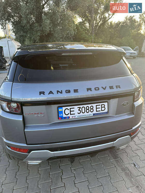 Внедорожник / Кроссовер Land Rover Range Rover Evoque 2014 в Черновцах