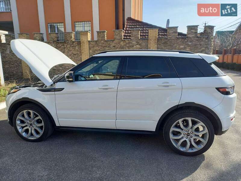 Внедорожник / Кроссовер Land Rover Range Rover Evoque 2012 в Киеве