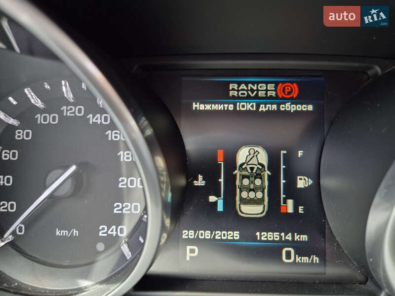 Позашляховик / Кросовер Land Rover Range Rover Evoque 2012 в Києві