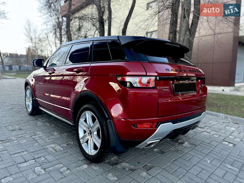 Внедорожник / Кроссовер Land Rover Range Rover Evoque 2013 в Днепре