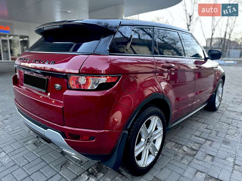 Внедорожник / Кроссовер Land Rover Range Rover Evoque 2013 в Днепре