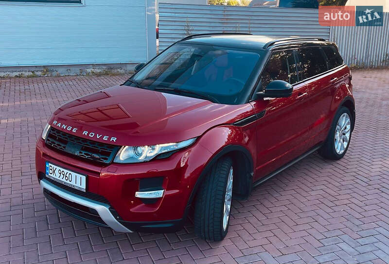 Внедорожник / Кроссовер Land Rover Range Rover Evoque 2014 в Ровно