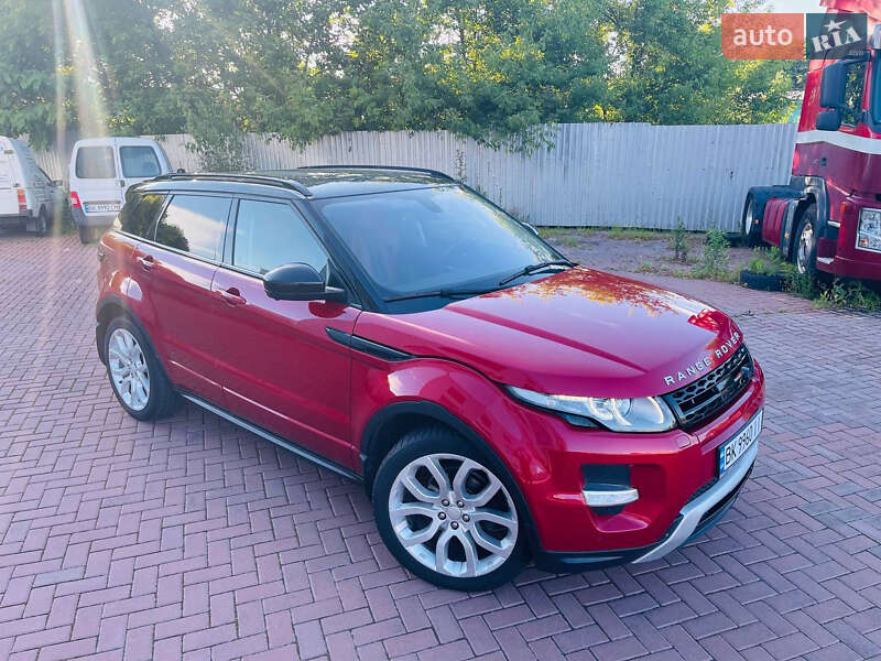 Внедорожник / Кроссовер Land Rover Range Rover Evoque 2014 в Ровно