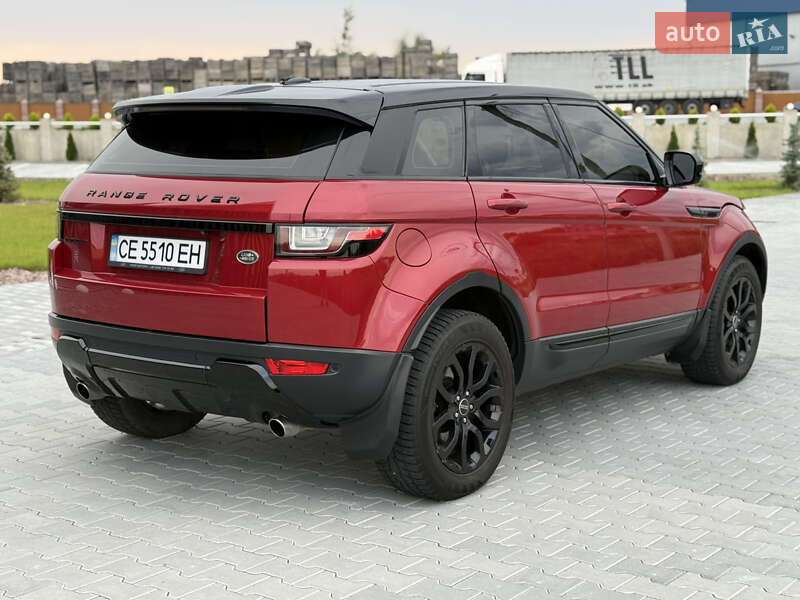 Внедорожник / Кроссовер Land Rover Range Rover Evoque 2015 в Черновцах