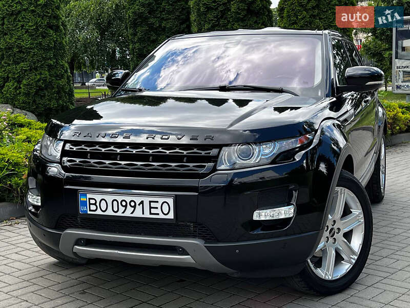 Позашляховик / Кросовер Land Rover Range Rover Evoque 2012 в Тернополі