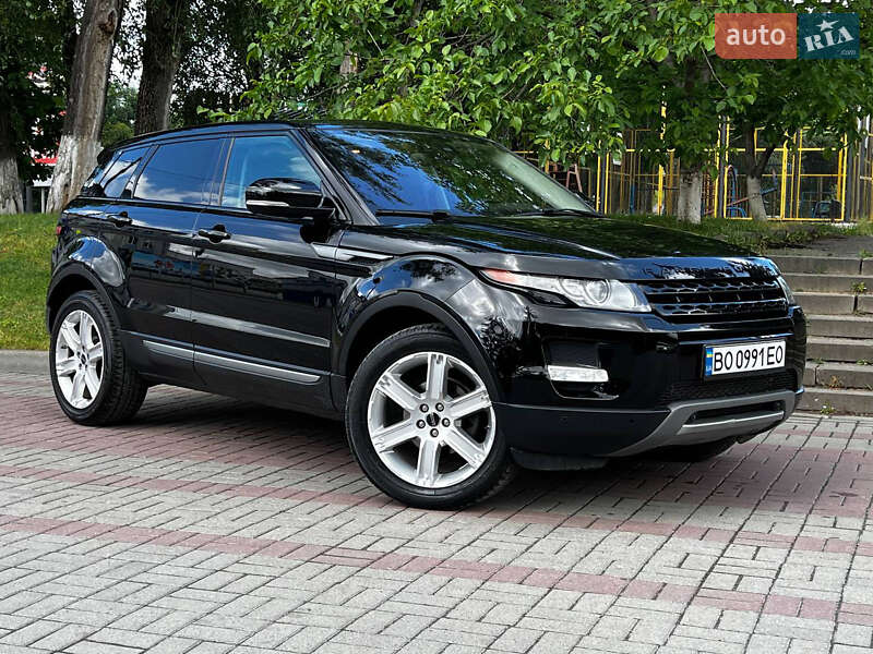 Позашляховик / Кросовер Land Rover Range Rover Evoque 2012 в Тернополі