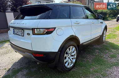 Позашляховик / Кросовер Land Rover Range Rover Evoque 2016 в 
